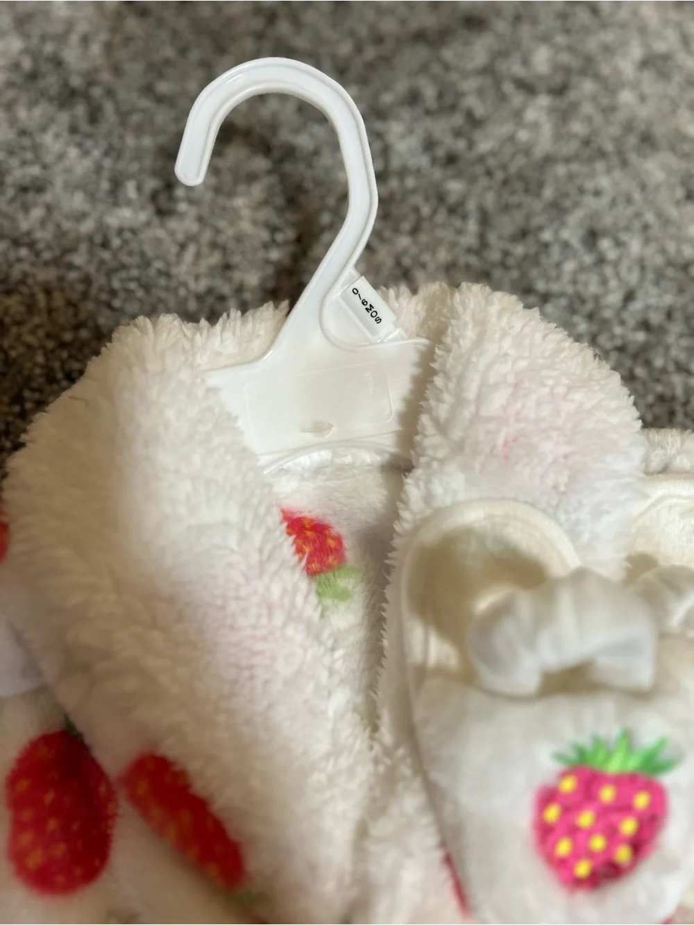 Bath robe and slippers